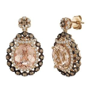 14kt Morganite Earrings